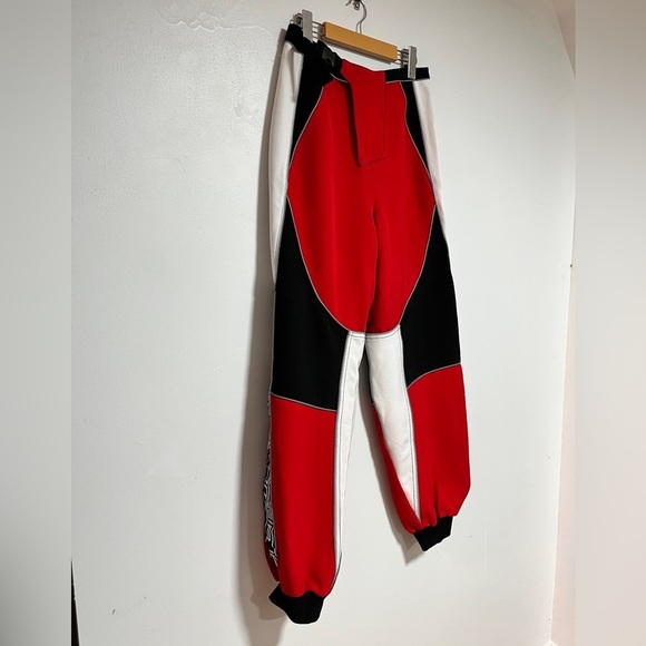 I.AM.GIA Women’s Colorblock Jogger Pants – Red/White/Black – Size M - Picture 6 of 12